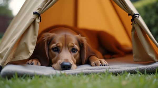 Choisir un tipi pour chien confortable et esthétique